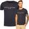 Koszulka męska t-shirt męski granatowy logo tommy hilfiger bawełna r.XL - zdjęcie 6