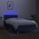Dkd Home Decor Łóżko Na Sprężynach Skrzyniowych Z Materacem I Tkaniną Led Niebieskie 90x200cm (4593133851) - zdjęcie 2