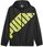 Kurtka z kapturem męska Puma HOODED GRAPHIC WINDBREAKER czarna 62383701 - zdjęcie 1