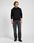 LEE MĘSKA BLUZA PLAIN HOODIE UNIONALL BLACK 112355735 L80Y015104 - zdjęcie 6