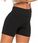 Legginsy Damskie Kolarki Krótkie Shorty z Wysokim Stanem CZARNY MORAJ L/XL - zdjęcie 4