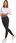 LEGGINSY DAMSKIE OCIEPLANE PRĄŻKOWANE WYSOKI STAN DOPASOWANE MORAJ L/XL - zdjęcie 6