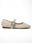 Damskie Baleriny ELIORA – BEIGE 38 - zdjęcie 4