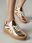 Damskie Sneakersy XERON – GOLD 36 - zdjęcie 3