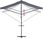 Parasol ogrodowy Zakito Europe Baldachim Tarasowy 600X300X260cm Niebiesko-Biały ZE368934 - zdjęcie 2