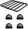 Relingi dachowe Thule Bagażnik Dachowy Caprock 611001 Volkswagen Caddy Iii Maxi 2K 2015 2020 Van - zdjęcie 2
