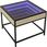 Zakito Home Stolik Kawowy Led Infinity 50X50X41cm Dąb Sonoma (Zh847678) - zdjęcie 3