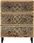 Zakito Home Stolik Boczny Drewno Mango 60X33X75Cm Retro Ręcznie Rzeźbiony (Zh3206305) - zdjęcie 3