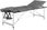 Łóżko do masażu Zakito Home Składany Stół Do Masażu 3-Strefowy, Aluminiowa Rama, Antracytowy, 186X68X(59-81) Cm (ZH110175) - zdjęcie 4