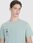 Męski t-shirt z nadrukiem 4F 4FRSS25TTSHM2850 - turkusowy - zdjęcie 5