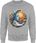 Księżyc słońce w kwiaty Męska bluza (XL, Granatowy) - zdjęcie 2