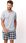 PIŻAMA MĘSKA MNS 460 KR R.3XL-4XL - zdjęcie 3