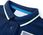 T-shirt polo dziecięcy, granatowy, 116 (5-6 lat) - zdjęcie 2