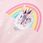Bluza dziecięca Rainbow Rabbit 104 jasnoróżowa 95% bawełna 5% elastan - zdjęcie 2
