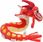 GYARADOS PLUSZOW CZERWONY  75CM - zdjęcie 4