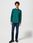 WRANGLER MĘSKA KOSZULKA LS REFINED POLO VERDANT GREEN 112357285 W8F3014320 - zdjęcie 2