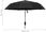 Parasolka podróżna automatyczna 61cm czarna - zdjęcie 6