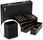 Yellow Mountain Imports Japanese Riichi Mahjong Set - Black Standard Size Tiles and Vinyl Case - zdjęcie 1