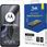 Zestaw Czarne Etui Z Klapką Folia Ochronna 3Mk Do Motorola Edge 30 Neo  - zdjęcie 5