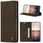 Etui Zamykane Do Realme Gt Master Edition Case Skórzane +Szkło 9H Brązowe  - zdjęcie 3