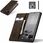 Etui Zamykane Do Realme Gt Master Edition Case Skórzane +Szkło 9H Brązowe  - zdjęcie 4