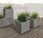 Prosperplast Doniczka Sierra Square Beton Effect Dsi300E Antracytowy - zdjęcie 7