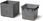 Prosperplast Doniczka Sierra Square Beton Effect Dsi300E Antracytowy - zdjęcie 4