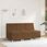 vidaXL Sofa Fotel Brązowy 55cm Skóra Syntetyczna Zamszowa 4108508 - zdjęcie 6