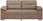 vidaXL 2-Osobowa Sofa Kolor Cappuccino 140cm Sztuczna Skóra 4105342 - zdjęcie 2