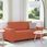 vidaXL Sofa Dwuosobowa Czerwono-Pomarańczowa 140cm 4105206 - zdjęcie 4