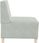 vidaXL Sofa Fotel Jasnoszary 55cm Aksamit 4108479 - zdjęcie 4