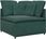 vidaXL Sofa Modułowa Z Poduszkami Aksamitna Ciemnozielona 3321339 - zdjęcie 2