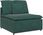 vidaXL Sofa Modułowa Z Poduszkami Aksamitna Ciemnozielona 3321339 - zdjęcie 3