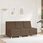 vidaXL Sofa Fotel Brązowy 55cm Tkanina 4108472 - zdjęcie 2