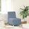 vidaXL Sofa Fotel Niebieski 55cm Tkanina Corduroy 4108499 - zdjęcie 4