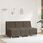 vidaXL Sofa Fotel Ciemnoszary 55cm Skóra Syntetyczna Zamszowa 4108510 - zdjęcie 6