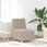 vidaXL Sofa Fotel Jasnoszary 55cm Kręcona Tkanina Wełniana 4108503 - zdjęcie 6