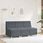 vidaXL Sofa Fotel Ciemnoszary 55cm Aksamit 4108480 - zdjęcie 5