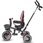 Baby Mix Relax 365 Dziecięcy Rowerek Trójkołowy Z Obrotowym Siedzeniem Pink - zdjęcie 4