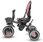 Baby Mix Relax 365 Dziecięcy Rowerek Trójkołowy Z Obrotowym Siedzeniem Pink - zdjęcie 3