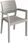 Krzesło ogrodowe Toomax Recanati Krzesło Plastikowe Szare R103958 - zdjęcie 5