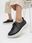 Damskie Slip-On VARENO BLACK 40 - zdjęcie 4