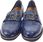 Mokasyny damskie HIGO 2224 BLUE-18 (36, Niebieski) - zdjęcie 2