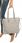 Torebka Damska Teczka Listonoszka Shopper na Ramię Miejska Modna A322 Grey - zdjęcie 2