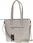 Torebka Damska Teczka Listonoszka Shopper na Ramię Miejska Modna A322 Grey - zdjęcie 5