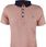 Koszulka polo męska tshirt sportowy z kołnierzem PUDROWY RÓŻ XL - zdjęcie 2
