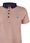 Koszulka polo męska tshirt sportowy z kołnierzem PUDROWY RÓŻ XL - zdjęcie 3