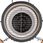 Zakito Europe Kamado Grill Ceramiczny 33cm Czarny ZE41721 - zdjęcie 3