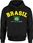 Brazylia Brasil Rio de Janeiro Męska bluza z kapturem (M, Czerwony) - zdjęcie 3