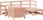 Zestaw mebli ogrodowych Dkd Home Decor 5-Cz. Zestaw Sof Ogrodowych Z Litego Drewna Daglezji 4593250502 - zdjęcie 2